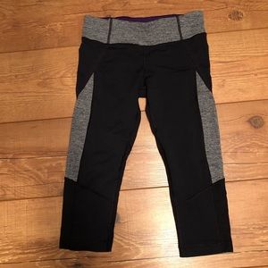 Lululemon sz 4 Running Crop Leggings